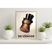 Постер Просто Постер Шампанское De Venoge 40х50 см