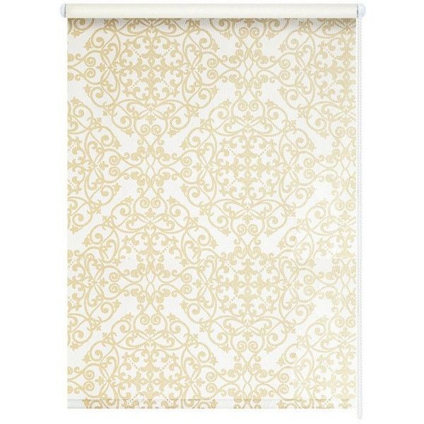 Штора рулонная Miamoza Rosina 70x160 см жёлтая