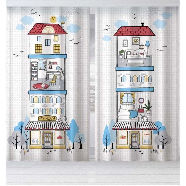 Комплект штор Этель My sweet home 4562427, 2 шт