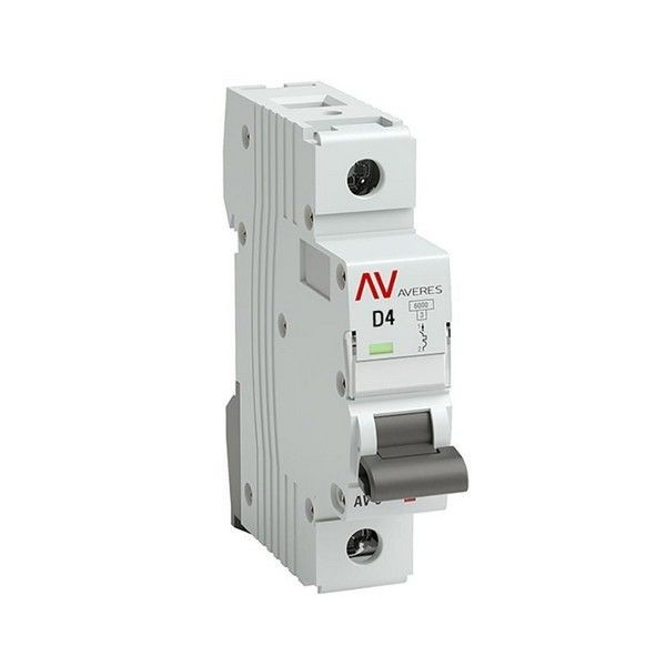 Выключатель автоматический EKF Averes mcb6-1-04D-av 1Р 230В 4А
