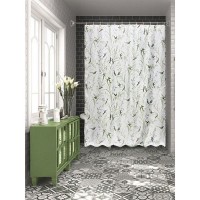 Шторка для ванной комнаты Bath Plus Birds CH15180, 200х180 см