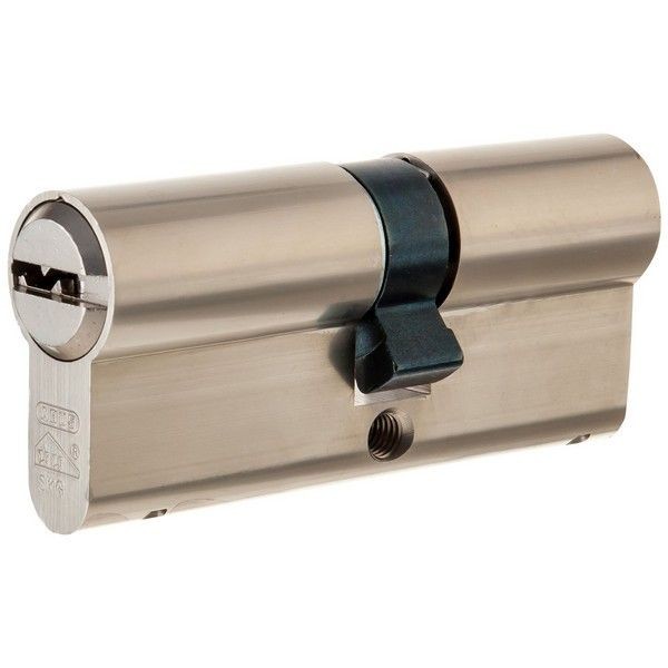 Цилиндр Abus D12 NIS, 35х40 мм, ключ/ключ, цвет никель