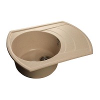 Кухонная мойка GranFest R-650 L RONDOR-650 L беж