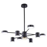 Люстра потолочная APL LED 3307.6293-8.BLACK