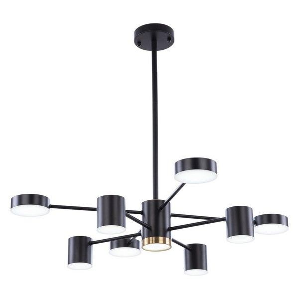Люстра потолочная APL LED 3307.6293-8.BLACK