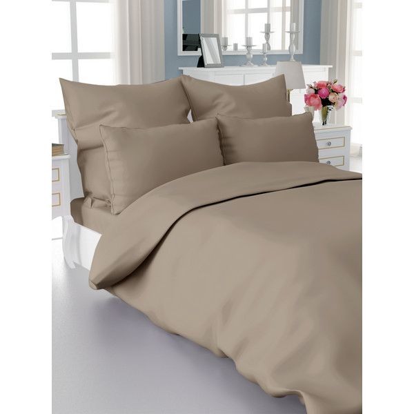 Простыня DEНАСТИЯ DeNastia Y 150х215 см, бязь, бежевая, C010576