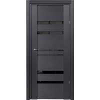 Дверь межкомнатная Artens Велдон глухая Hardflex цвет грей 60x200 см (c замком и петлями)