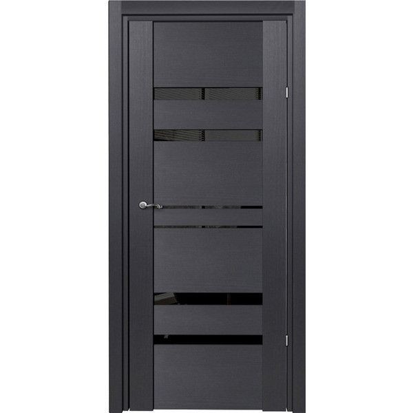 Дверь межкомнатная Artens Велдон глухая Hardflex цвет грей 60x200 см (c замком и петлями)