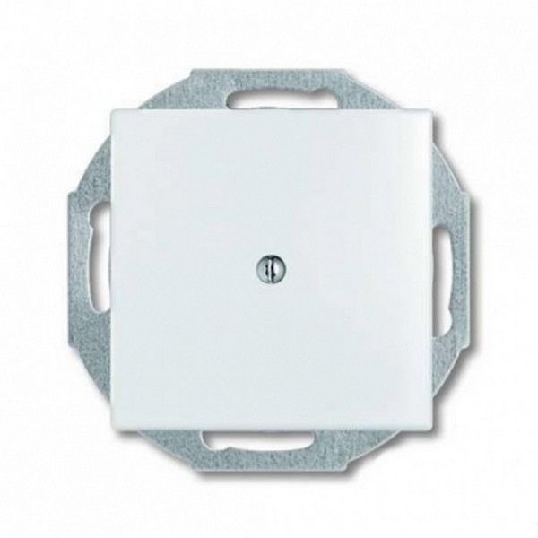 Заглушка встраиваемая ABB Basic 55, цвет альпийский белый