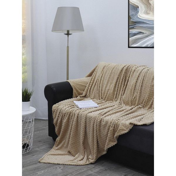 Плед TexRepublic Deco 200х220 см, фланель
