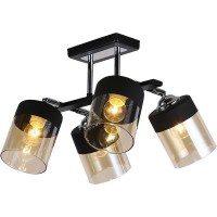 Люстра «Kenny» 3109/4C 4xE27x60 Вт, цвет чёрный