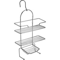 Полка для ванной комнаты трехъярусная на крюках