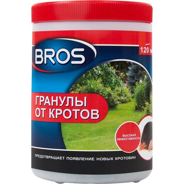 Гранулы Bros от кротов и грызунов 12 мл