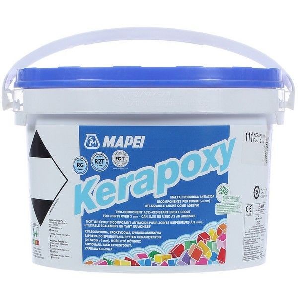 Затирка эпоксидная Mapei Kerapoxy N.111 цвет светло-серый 2 кг