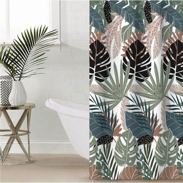 Шторка для ванной Этель Tropic 5494686, 145х180 см
