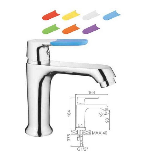 Смеситель для раковины Ledeme L1053