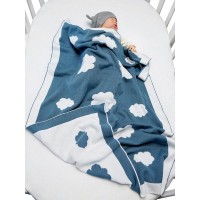 Плед AmaroBaby Teeny Dream Облака AMARO-62TDO-Si, 75х105 см