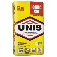 Клей для плитки Unis XXI 25 кг