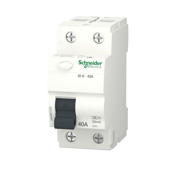 УЗО Schneider Electric Acti9, 2 полюса 40 А, 30 мА, тип А