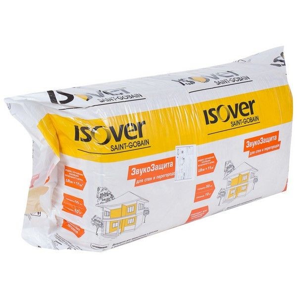 Звукоизоляция Isover Звуко-Защита 50 мм, 10 м2