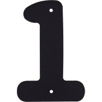 Цифра «1» Larvij большая цвет чёрный