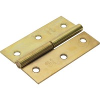Петля мебельная карточная съёмная левая Amig 540, 60х40 мм, сталь, цвет золото