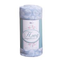 Плед Baby nice Акварельные сердечки F251004/20BL, 100х118 см