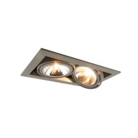 Светильник точечный накладной Arte Lamp Cardani Semplice A5949PL-2GY