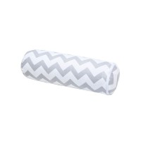 Подушка Amaro Home Smart Roll Зигзаг серый HOME-8003-SRZS, 30х8 см, гречневая лузга