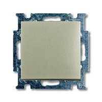 Выключатель встраиваемый ABB Basic 55 1 клавиша, цвет шампань