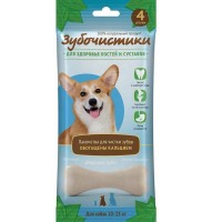 Зубочистики "34;Кальциевые "34; с кальцием для собак средних пород