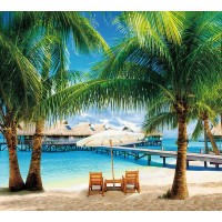 Фотообои DeliceDecor Мальдивы Ф 034 300х270 см