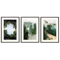 Постер Дом Корлеоне Коллаж Природа №156 08-0439-40х110, 30х40 см