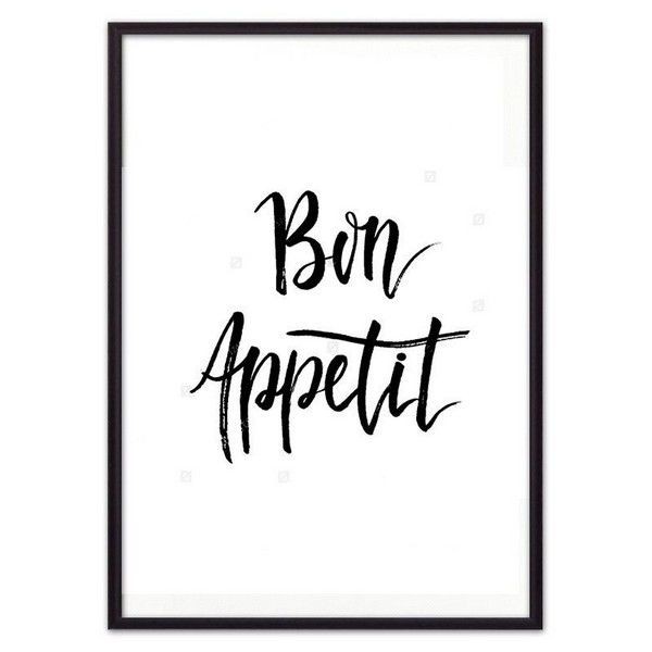 Постер Дом Корлеоне Bon appetit 07-0551-21х30, 21х30 см