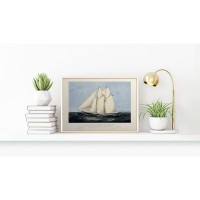 Постер Просто Постер Яхта Sappho 40х50 см