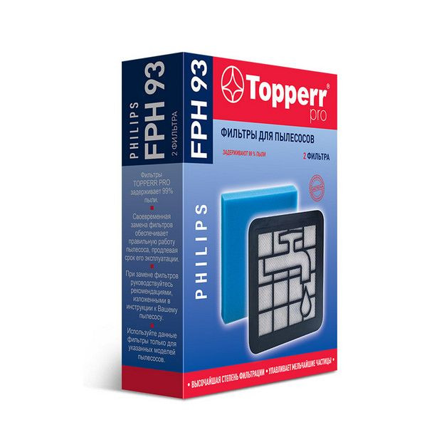 Фильтр для пылесосов Topperr FPH 93 1171