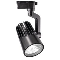 Трековый светильник светодиодный Jazzway PTR 0130-2 30w 4000K 24° BL (чёрный) IP40