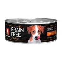 Влажный корм для собак ЗООГУРМАН «GRAIN FREE», Гусь, 100г
