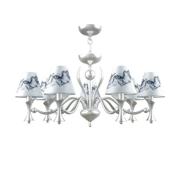 Люстра Maytoni Modern 12 M3-07-CR-LMP-O-10 E14 7 ламп 16 м²