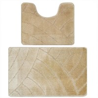 Комплект ковриков для ванной Banyolin Classic 50Х80/50Х40см 11мм (Бежевый) 1/25