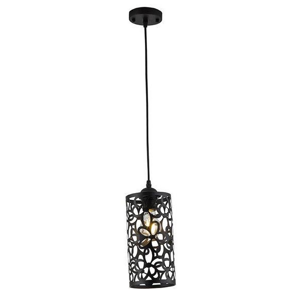 Люстра Lamplandia L1077-1 BLACK E27 1 лампа