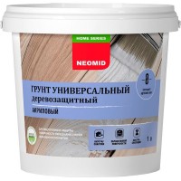 Грунтовка по дереву антисептическая акриловая бесцветная 1 л
