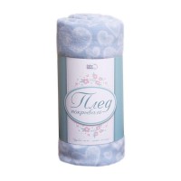 Плед Baby nice Акварельные сердечки F351004/20BL, 100х140 см