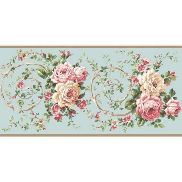 Бордюр York Wallcoverings Casabella II BA4623B