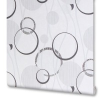Обои флизелиновые Ornamy Eclipse серые 1.06 м 1127-11