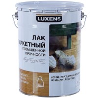 Лак паркетный Luxens полуматовый бесцветный 5 л