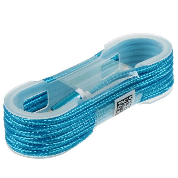 Кабель Oxion USB Lightning 8-pin 1.5 м, цвет синий
