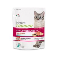 Сухой корм для взрослых кастрированных кошек TRAINER Natural Adult Sterilised Лосось 300 г