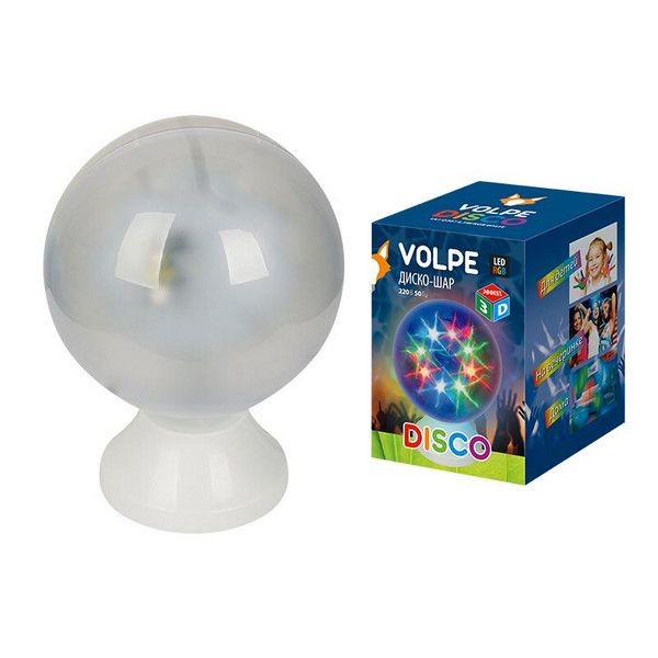Настольная лампа Volpe Disco UL-00001530 цвет белый