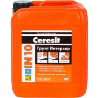 Грунтовка интерьерная Ceresit IN-10 5 л